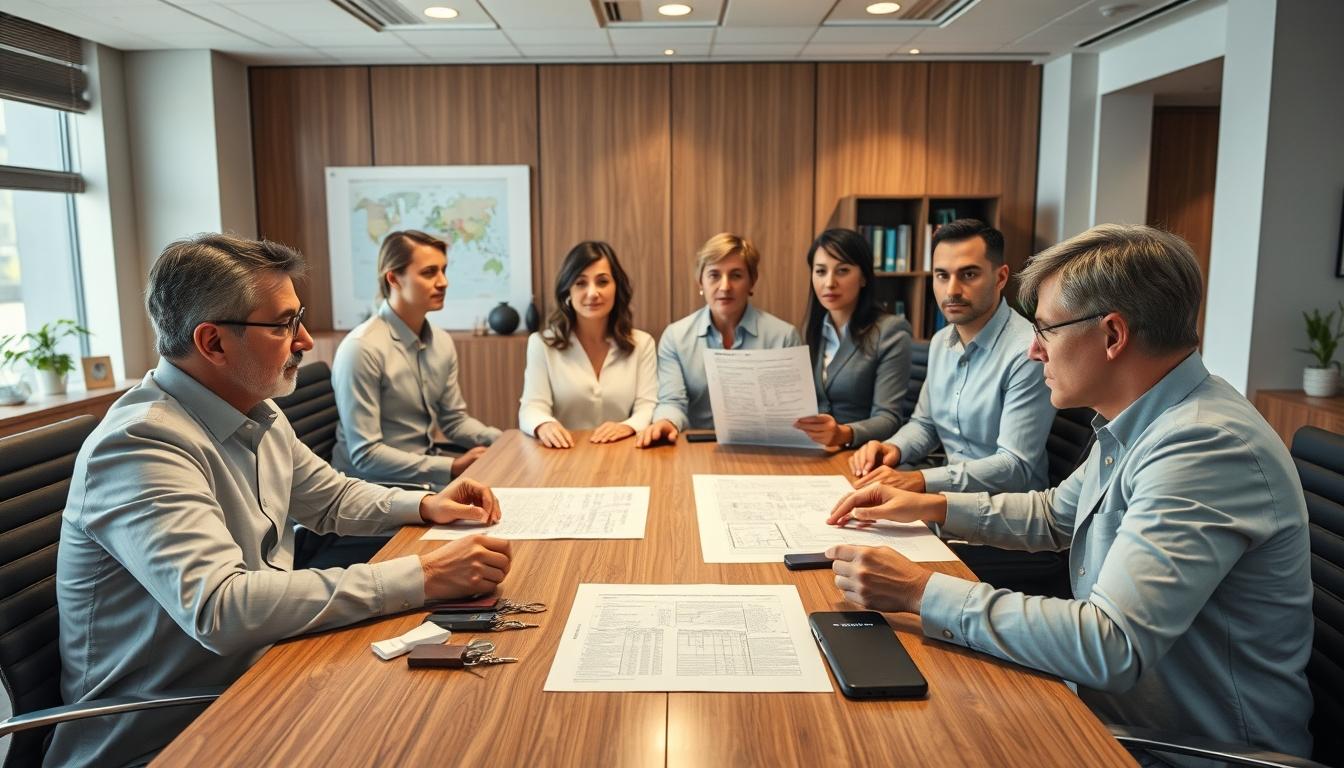 Property transfer support and coordination